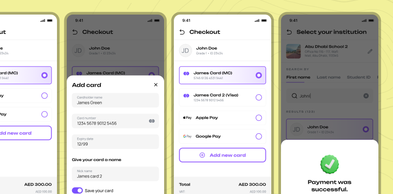 Payment flow redesign